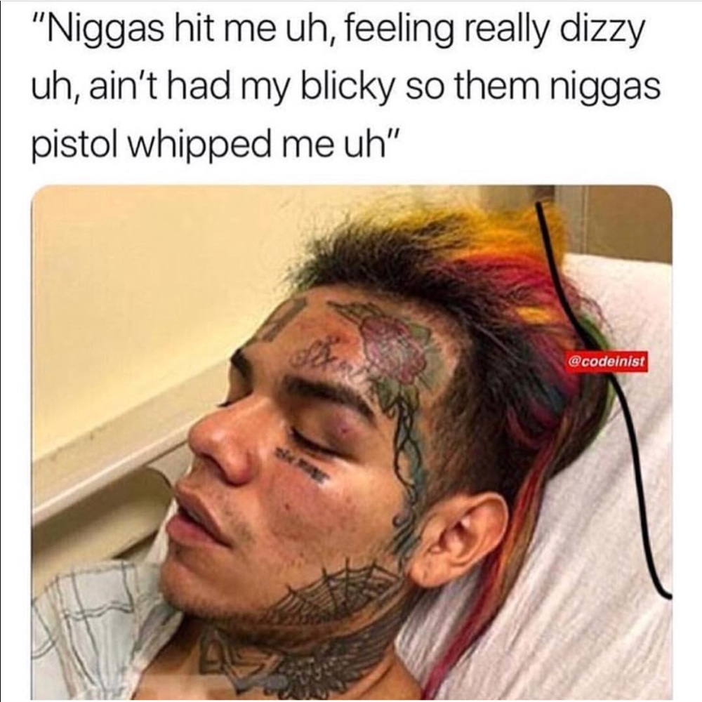6ix9ine fight
